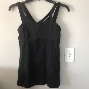 Lululemon Black tank top